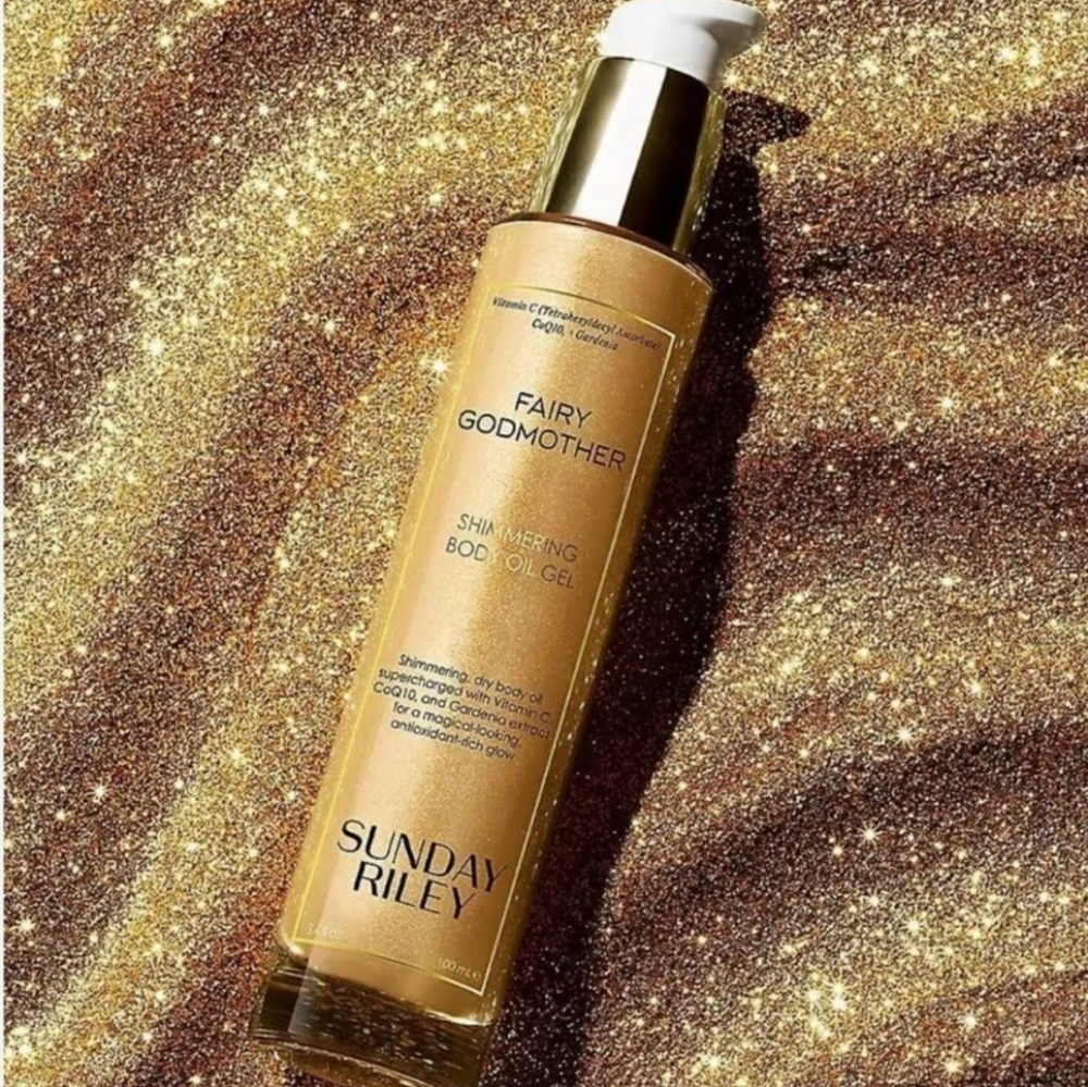 ✨NI✨SUNDAY RILEY✨Fairy Godmother Shimmering Body Oil Gel✨
